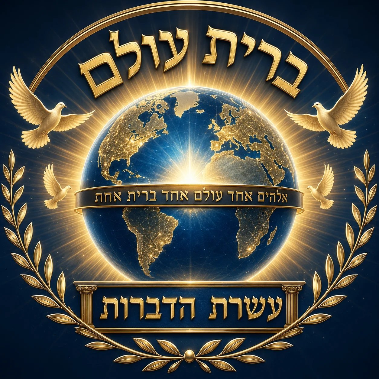 לוגו ״ברית עולם לגאולת ישראל״